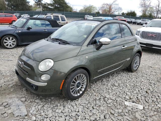 FIAT 500 LOUNGE 2012 with VIN 3C3CFFER6CT100816 - Photo from auction