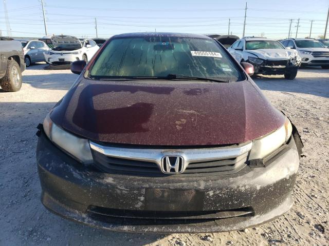 Photo 5 from auction – 2012 HONDA CIVIC LX with VIN 2HGFB2F55CH574873