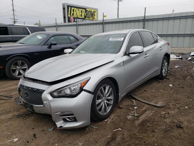INFINITI Q50 BASE 2014 with VIN JN1BV7AR3EM681127 - Photo from auction