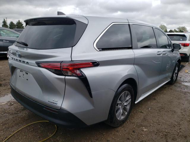 Photo 3 from auction – 2021 TOYOTA SIENNA LE with VIN 5TDKRKEC4MS048116
