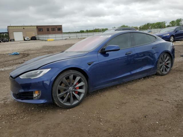 TESLA MODEL S 2017 with VIN 5YJSA1E2XHF210673 - Photo from auction