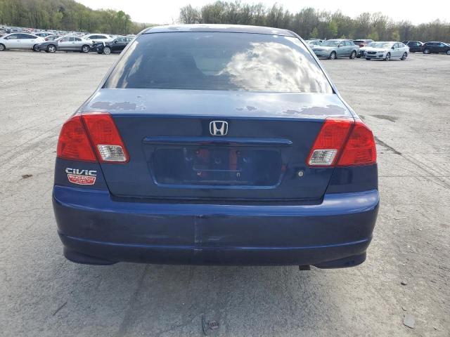 Photo 6 from auction – 2005 HONDA CIVIC LX with VIN 2HGES16595H582404