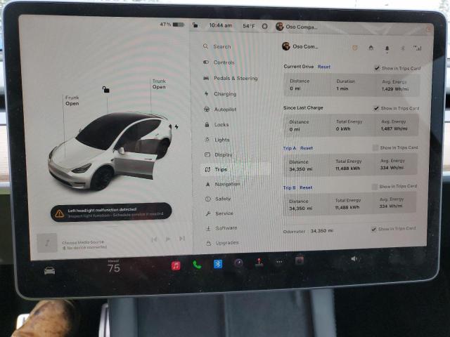 Photo 9 from auction – 2023 TESLA MODEL Y with VIN 7SAYGDEF2PF600021