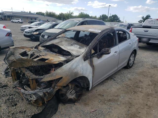 Photo 1 from auction – 2012 HONDA CIVIC HYBR with VIN JHMFB4F26CS000158