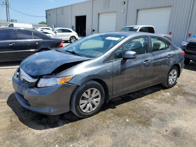 HONDA CIVIC LX 2012 with VIN 19XFB2F53CE020306 - Photo from auction