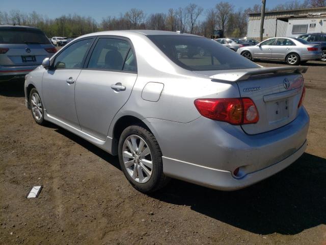 Photo 2 from auction – 2009 TOYOTA COROLLA BA with VIN 2T1BU40E49C079952