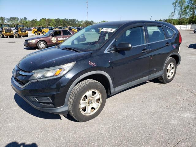 HONDA CR-V LX 2016 with VIN 5J6RM4H31GL102458 - Photo from auction