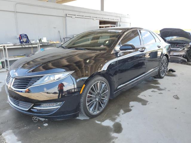 LINCOLN MKZ BLACK 2016 with VIN 3LN6L2MK6GR634122 - Photo from auction