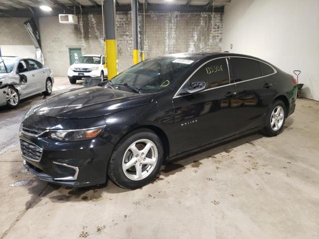 CHEVROLET MALIBU LS 2017 with VIN 1G1ZB5ST4HF252034 - Photo from auction