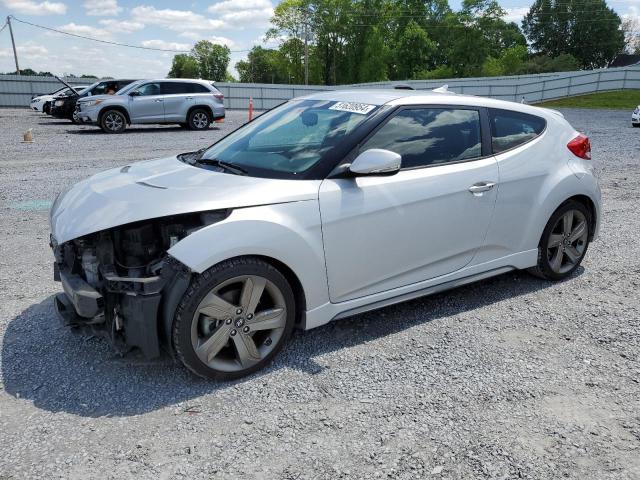 HYUNDAI VELOSTER T 2013 with VIN KMHTC6AE8DU163197 - Photo from auction