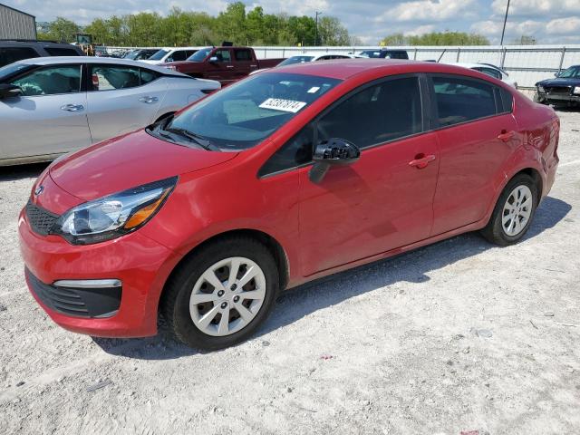 KIA RIO LX 2017 with VIN KNADM4A39H6016371 - Photo from auction