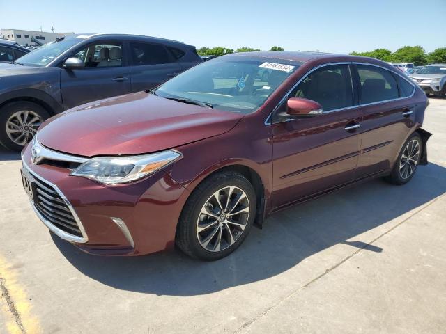 TOYOTA AVALON XLE 2016 with VIN 4T1BK1EB5GU228240 - Photo from auction