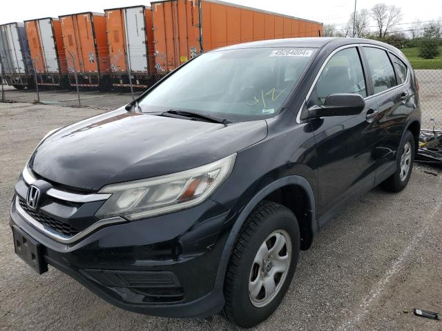 HONDA CR-V LX 2015 with VIN 5J6RM4H31FL114673 - Photo from auction