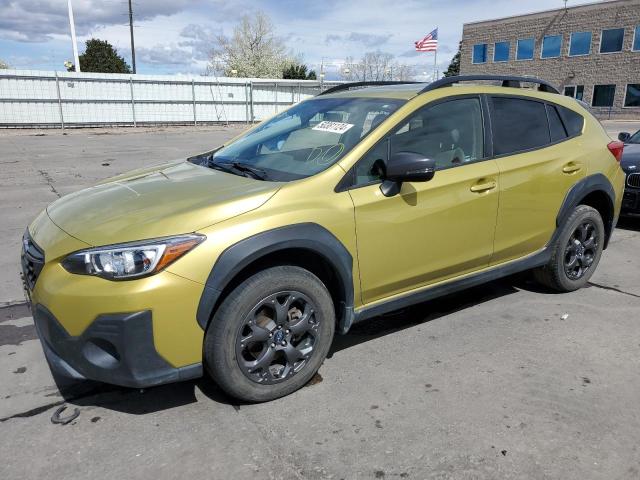 SUBARU CROSSTREK 2021 with VIN JF2GTHSC5MH246675 - Photo from auction