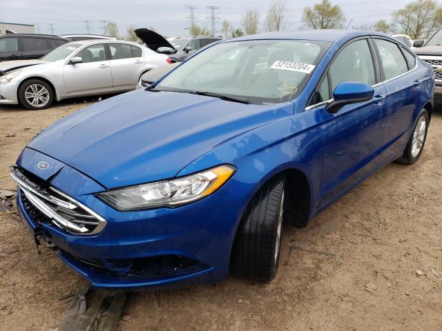 FORD FUSION SE 2018 with VIN 3FA6P0HD3JR262017 - Photo from auction