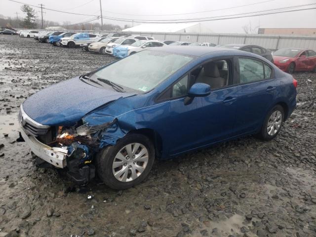 HONDA CIVIC LX 2012 with VIN 19XFB2F55CE361223 - Photo from auction