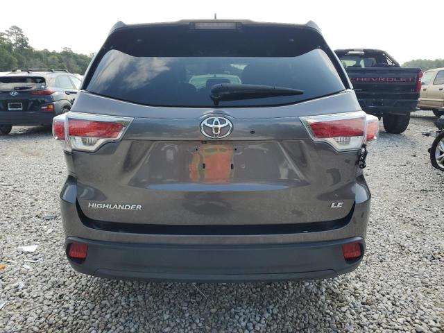 Photo 6 from auction – 2016 TOYOTA HIGHLANDER with VIN 5TDZKRFH4GS185938