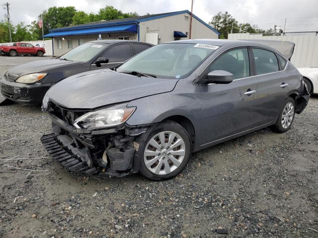 NISSAN SENTRA S 2017 with VIN 3N1AB7AP6HL696920 - Photo from auction