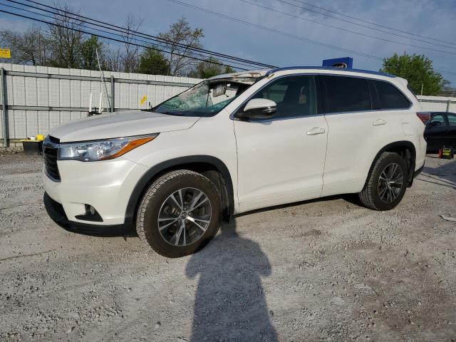 TOYOTA HIGHLANDER 2016 with VIN 5TDJKRFH4GS264538 - Photo from auction