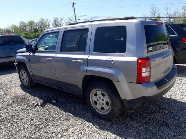 Photo 2 from auction – 2016 JEEP PATRIOT SP with VIN 1C4NJPBB6GD603080
