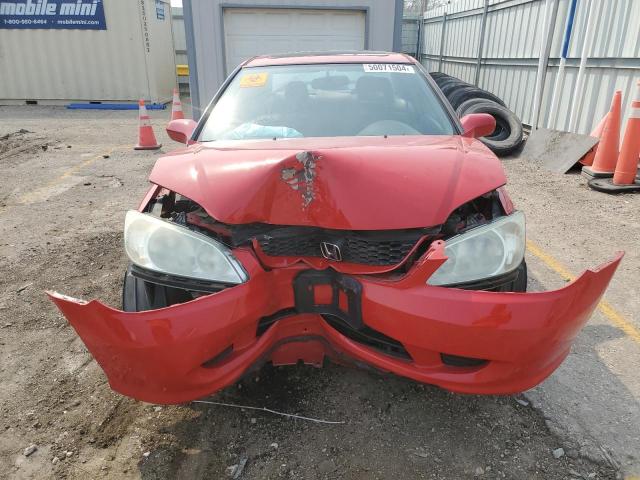Photo 5 from auction – 2005 HONDA CIVIC EX with VIN 1HGEM22995L011099