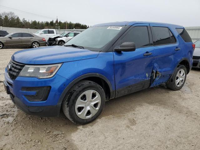 FORD EXPLORER P 2017 with VIN 1FM5K8AT6HGD93847 - Photo from auction
