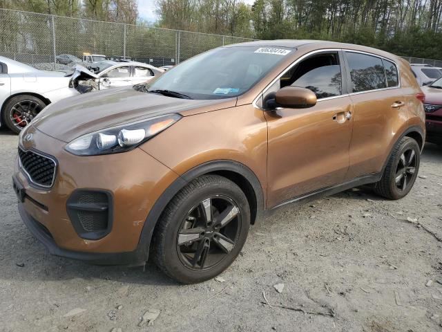 KIA SPORTAGE L 2017 with VIN KNDPM3AC8H7235679 - Photo from auction