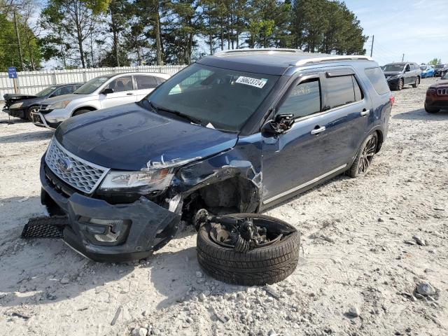 FORD EXPLORER P 2017 with VIN 1FM5K8HT1HGD34386 - Photo from auction