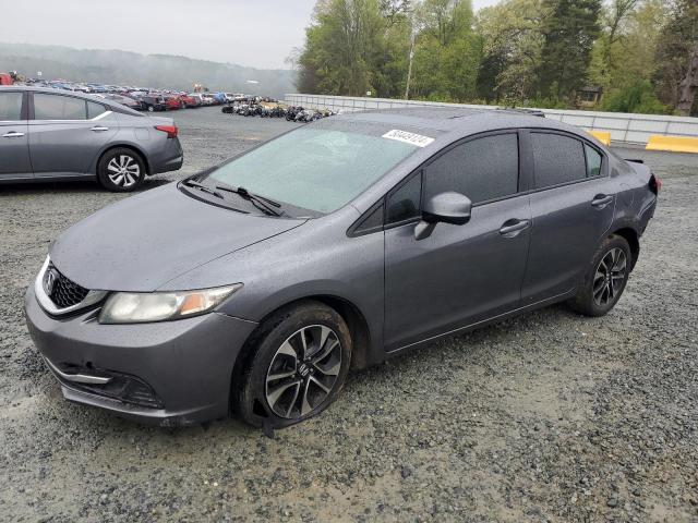 HONDA CIVIC EX 2013 with VIN 19XFB2F88DE024136 - Photo from auction