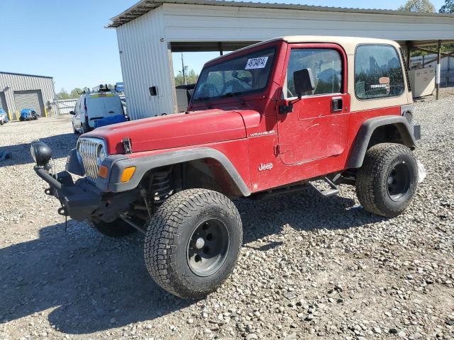 JEEP WRANGLER / 2001 with VIN 1J4FA29P81P357710 - Photo from auction