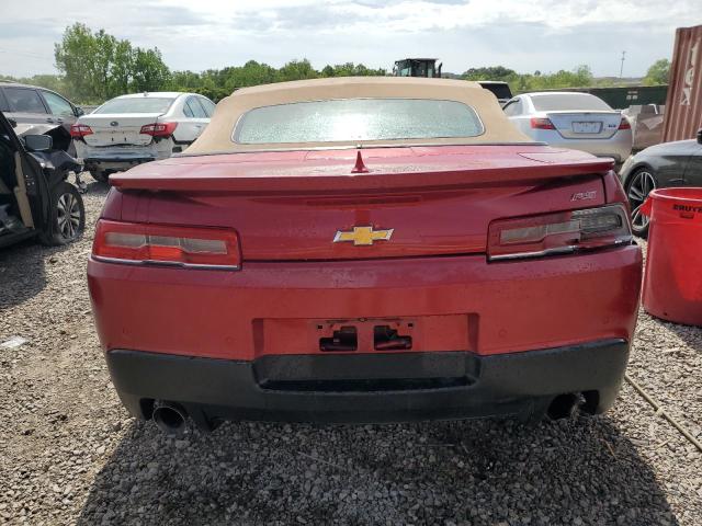 Photo 6 from auction – 2015 CHEVROLET CAMARO LT with VIN 2G1FF3D35F9257239