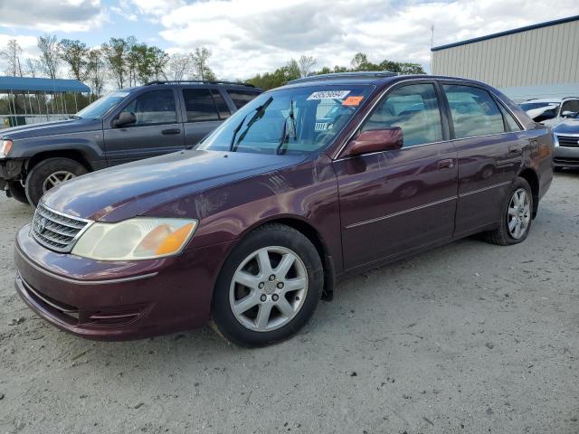 TOYOTA AVALON XL 2003 with VIN 4T1BF28B93U331841 - Photo from auction