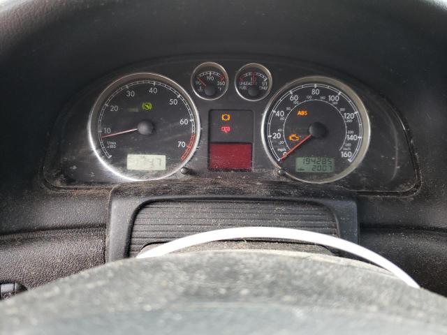 Photo 9 from auction – 2002 VOLKSWAGEN PASSAT GLS with VIN WVWPD63B02P126825