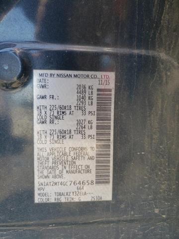 Photo 14 from auction – 2016 NISSAN ROGUE S with VIN 5N1AT2MT4GC764658