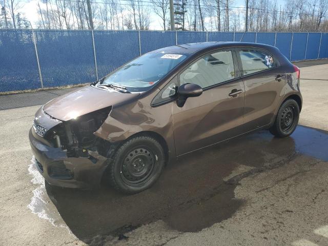 KIA RIO LX 2013 with VIN KNADM5A30D6765074 - Photo from auction