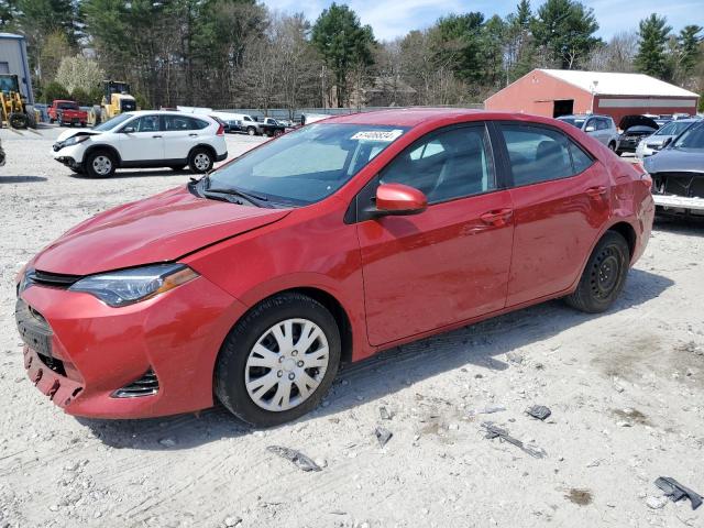 TOYOTA COROLLA L 2018 with VIN 2T1BURHE0JC963800 - Photo from auction
