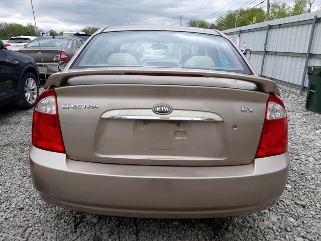 Photo 6 from auction – 2006 KIA SPECTRA LX with VIN KNAFE121965309675