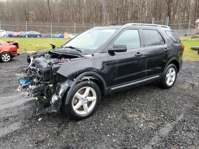 FORD EXPLORER X 2018 with VIN 1FM5K7DH1JGC83649 - Photo from auction