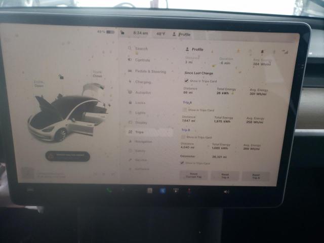 Photo 9 from auction – 2023 TESLA MODEL 3 with VIN 5YJ3E1EA4PF460053