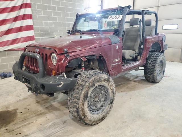 JEEP WRANGLER S 2008 with VIN 1J4FA54138L567069 - Photo from auction
