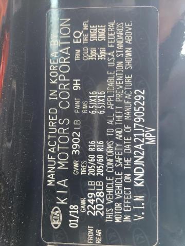 Photo 14 from auction – 2018 KIA SOUL with VIN KNDJN2A21J7905292