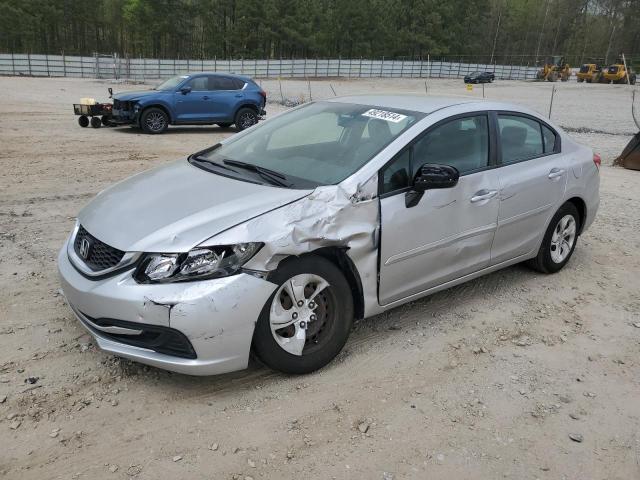 HONDA CIVIC LX 2014 with VIN 19XFB2F52EE238031 - Photo from auction