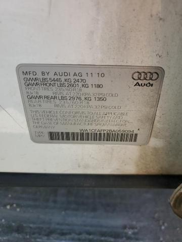 Photo 14 from auction – 2011 AUDI Q5 PREMIUM with VIN WA1CFAFP2BA059094