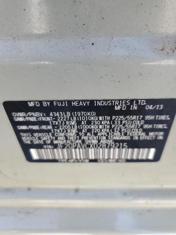 Photo 14 from auction – 2013 SUBARU XV CROSSTR with VIN JF2GPAVCXD2879215