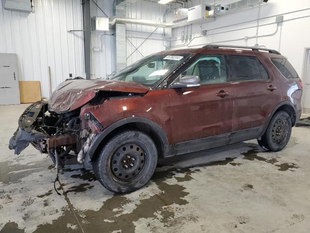 FORD EXPLORER X 2015 with VIN 1FM5K7D8XFGB92774 - Photo from auction