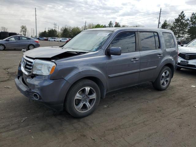 HONDA PILOT SE 2015 with VIN 5FNYF4H31FB012191 - Photo from auction