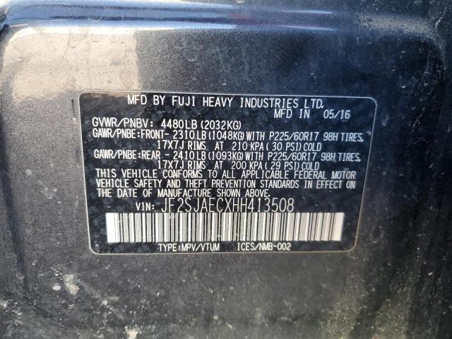 Photo 14 from auction – 2017 SUBARU FORESTER 2 with VIN JF2SJAECXHH413508