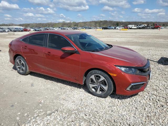 Photo 4 from auction – 2020 HONDA CIVIC LX with VIN 19XFC2F60LE016378