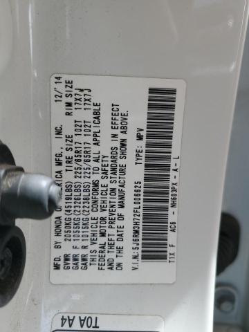 Photo 14 from auction – 2015 HONDA CR-V EXL with VIN 5J6RM3H72FL006625