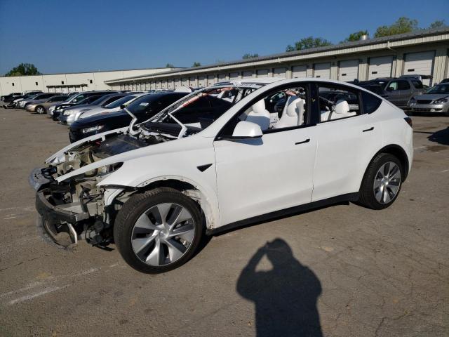 TESLA MODEL Y 2021 with VIN 5YJYGDEE1MF269156 - Photo from auction